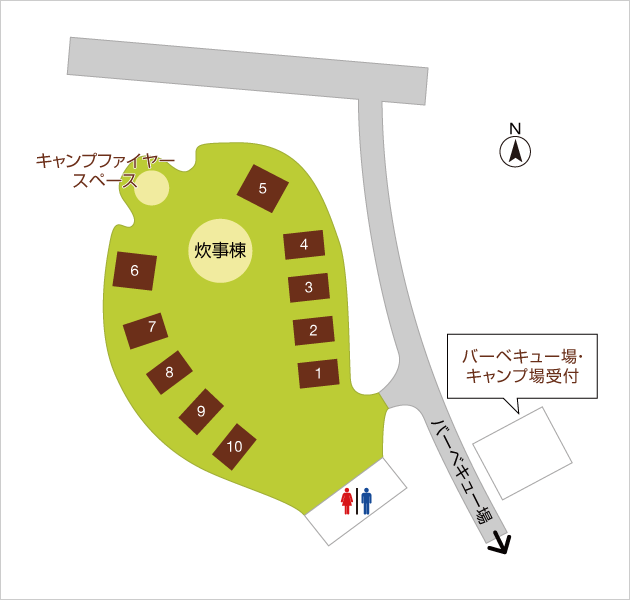 バーベキュー場 キャンプ場 花博記念公園 鶴見緑地